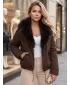 Ženska jakna DSTREET TY6071 KARAMELA