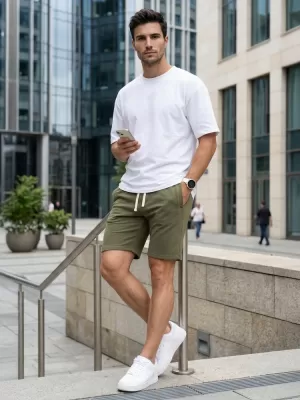 Muške kratke hlače DSTREET SX2627 KAKI