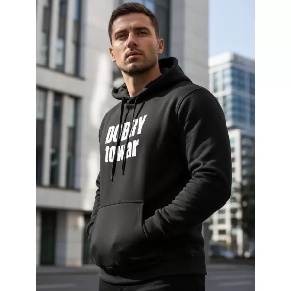  Muški sweatshirt DSTREET NX0018B-BK CRNA 