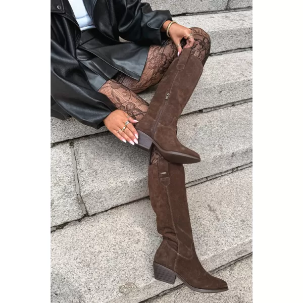  Ženske čizme BIG STAR SHOES UU274519 ČOKOLADA 