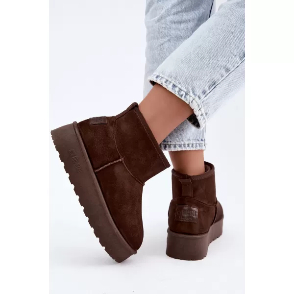  Ženske cipele BIG STAR SHOES UU274223 SMEĐE/BEŽ SJENE 