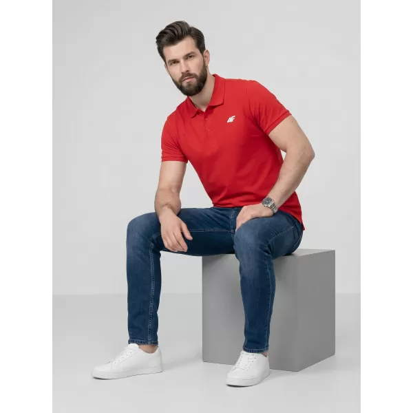  Muška majica s kragnom 4F WMM00TPTSM0771 IZD 