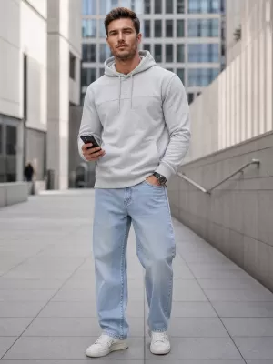 Muški sweatshirt DSTREET BX5471 SVIJETLOSIVA
