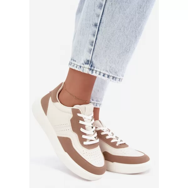  Ženske tenisice BIG STAR SHOES UU274275 BIJELO/BEŽ 
