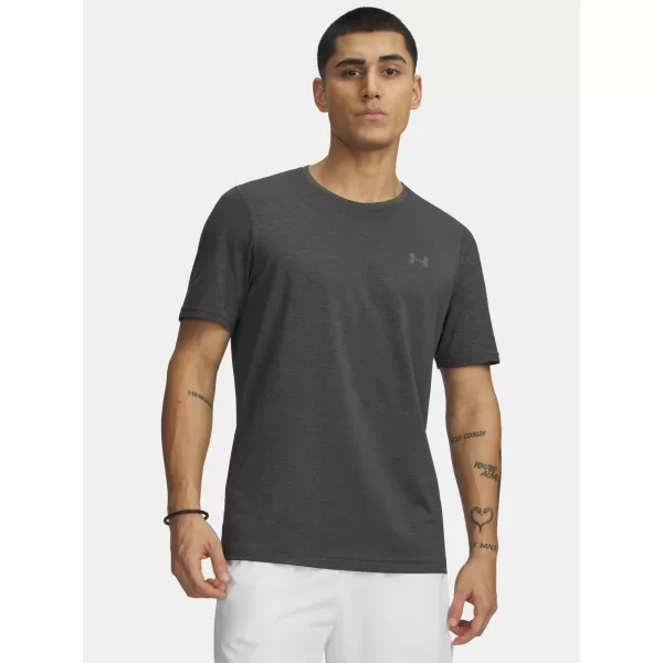  Muška majica kratkih rukava UNDER ARMOUR VANISH ELITE SEAMLESS SS 6010591-009 CRNA 