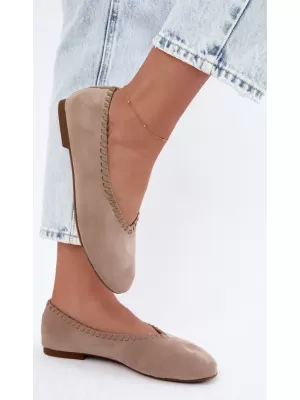 Ženske balerinke BOTO 9897 KAKI
