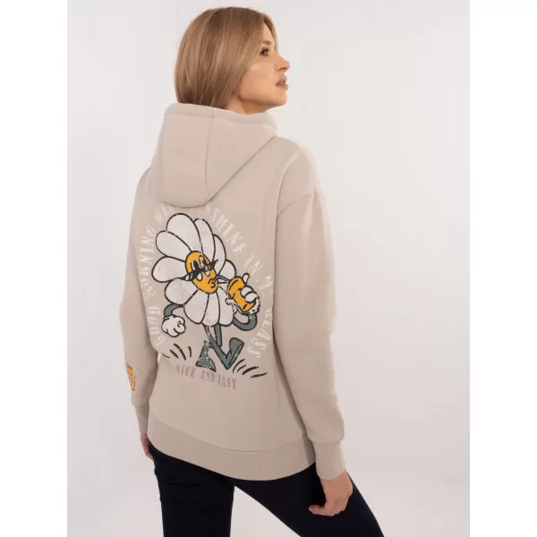  Ženski sweatshirt SUBLEVEL D10600T02420K BEŽ 
