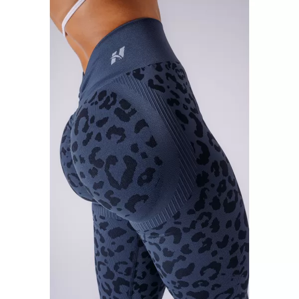  Ženske tajice NEBBIA PRIMAL 849 TAMNOPLAVI LEOPARD 