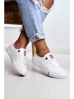 Ženske tenisice BIG STAR SHOES GG274005 BIJELO/CRVENO
