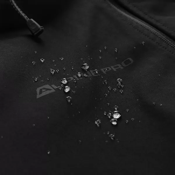  Muška softshell jakna ALPINE PRO GEDER CRNA 