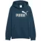Dječji sweatshirt PUMA ESS 2 COLOR NO. 1 LOGO HOODIE FL B 68582236 PONOĆNI BENZIN