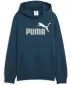 Dječji sweatshirt PUMA ESS 2 COLOR NO. 1 LOGO HOODIE FL B 68582236 PONOĆNI BENZIN
