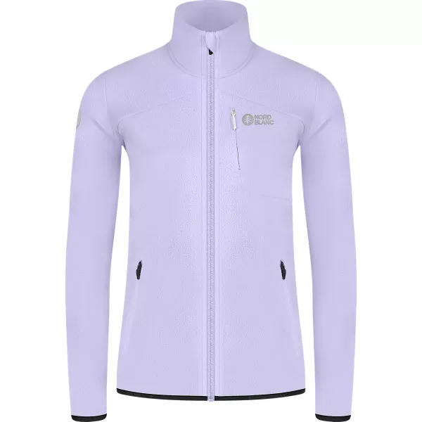  Ženska lagana majica od flisa NORDBLANC MAPLE NBSFL8374 LJUBIČASTA 