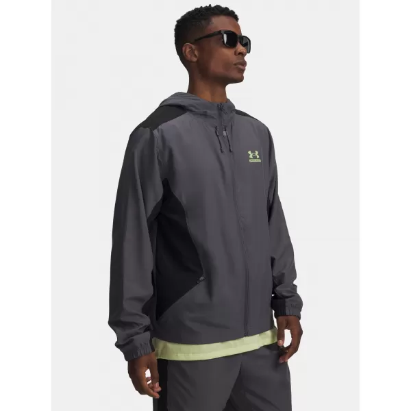  Muška jakna UNDER ARMOUR TECH SPORT WOVEN JKT 6011267-025 SIVA 