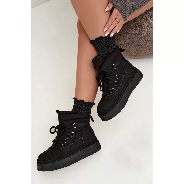 Ženski snjegovići BIG STAR SHOES UU274189 CRNA 