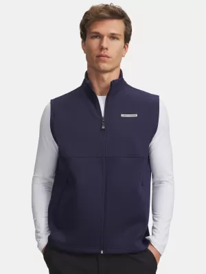 Muški prsluk UNDER ARMOUR UA DRIVE PRO HYBRID VEST 6009747-410 PLAVA