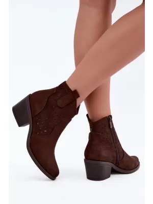 Ženske cipele S.BARSKI HY62-8147 KAKI