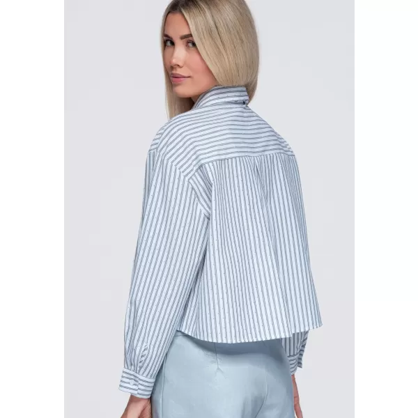  Ženska košulja OMBRE OW-SH-E0069 SIVA 