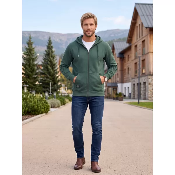  Muški sweatshirt ALTISPORT NP/ALMST45001 TAMNOZELENE BOJE 