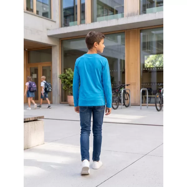  Dječja majica ALPINE PRO ECCO 2 NEON ATOMIC BLUE PA VARIJANTA 