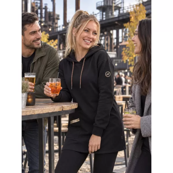  Ženski sweatshirt ALTISPORT IVIE CRNA 