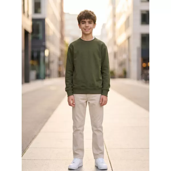  Dječji sweatshirt MALFINI CREW 427 VOJNOG 