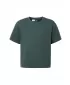 Dječja majica URBAN CLASSICS UCK7169 TAMNOZELENE BOJE