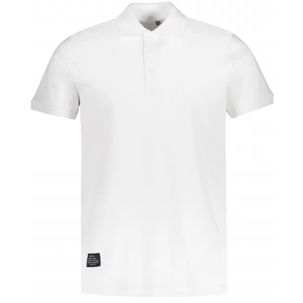  Muška majica s kragnom ALTISPORT NP/ALMST90601 BIJELA 