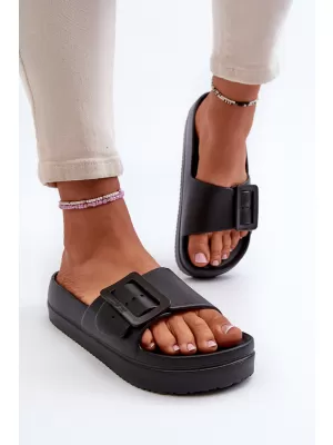 Ženske papuče BIG STAR SHOES NN274A662 CRNA