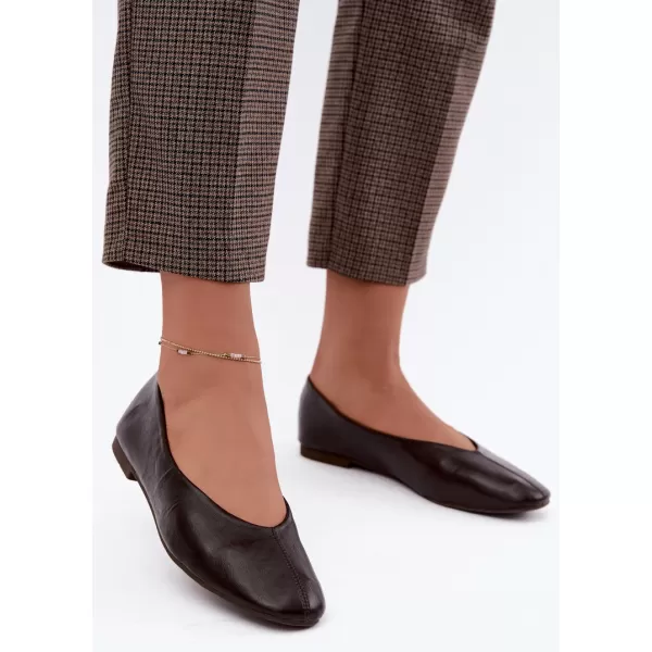  Ženske balerinke BOTO JH602P KAKI 