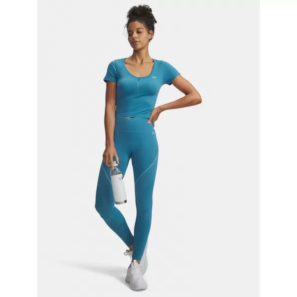  Ženske tajice UNDER ARMOUR VANISH SEAMLESS LEGGING 6000646-466 PLAVA 
