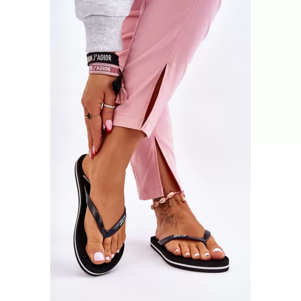  Ženske japanke BIG STAR SHOES LL274761 CRNA 