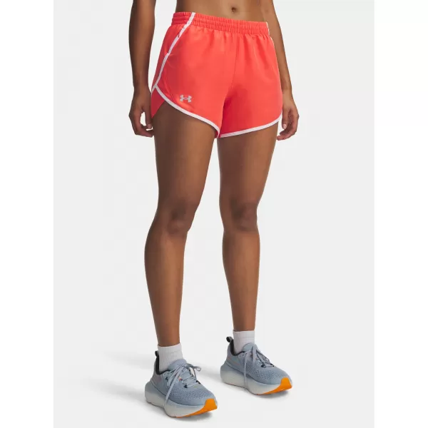  Ženske kratke hlače UNDER ARMOUR UA FLY BY 3'' SHORTS 1382438-690 CRVENA 