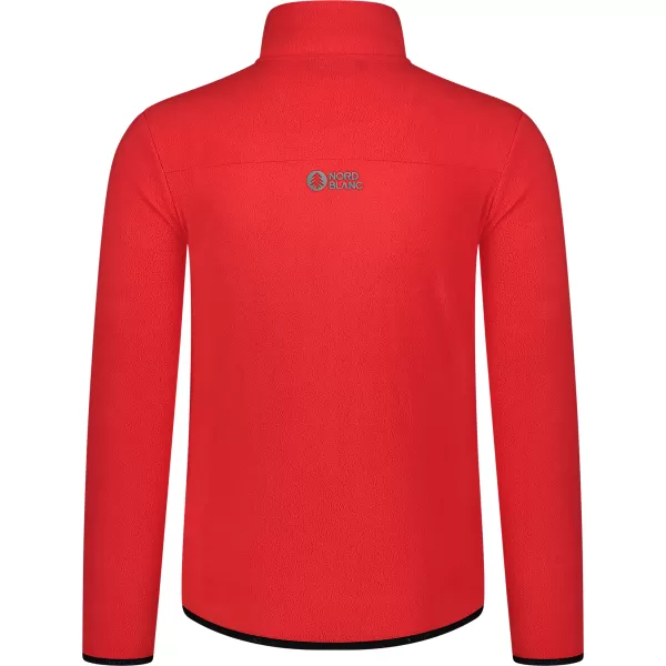  Muški lagani sweatshirt od flisa NORDBLANC QUARRY NBSFM8372 CRVENA 