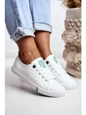 Ženske tenisice BIG STAR SHOES GG274006 BIJELO/ZELENO