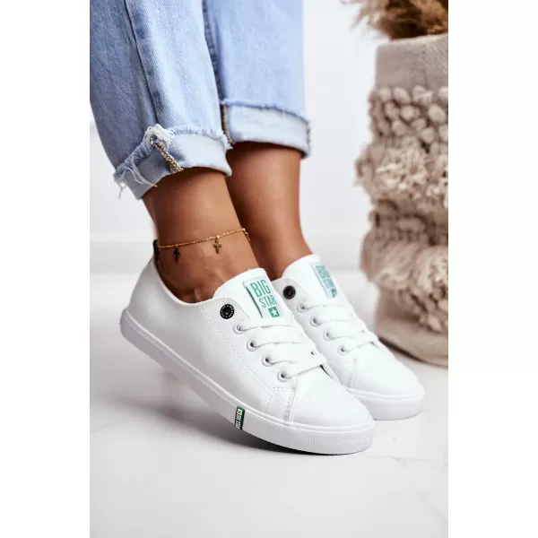  Ženske tenisice BIG STAR SHOES GG274006 BIJELO/ZELENO 