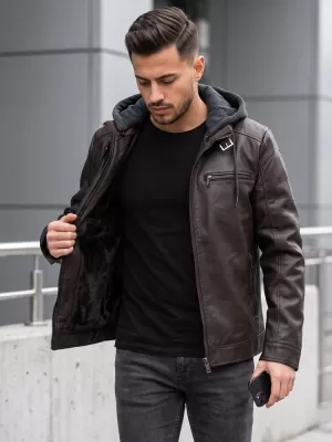 Muška jakna DSTREET TX5148 SMEĐA