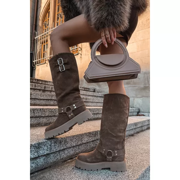  Ženske čizme BIG STAR SHOES OO274A182 BEŽ 