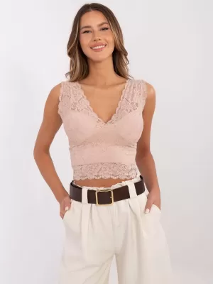 Ženski top SUBLEVEL D16048W02345A JARKO RUŽIČASTA