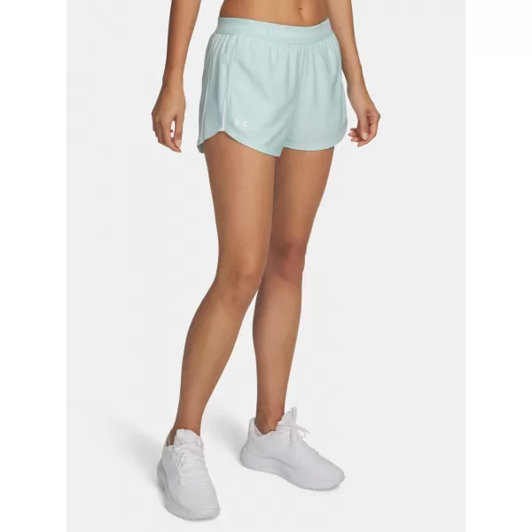  Ženske kratke hlače UNDER ARMOUR TECH PLAY UP SHORTS 1389882-703 ZELENA 
