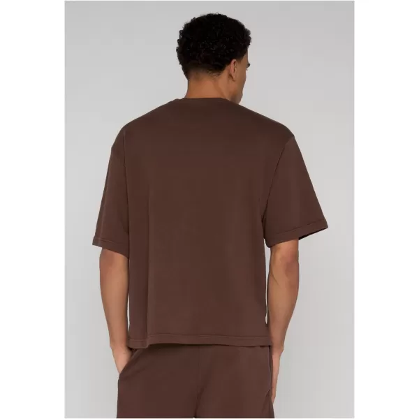  Muška majica kratkih rukava URBAN CLASSICS TB8097 ČOKOLADNO SMEĐA 