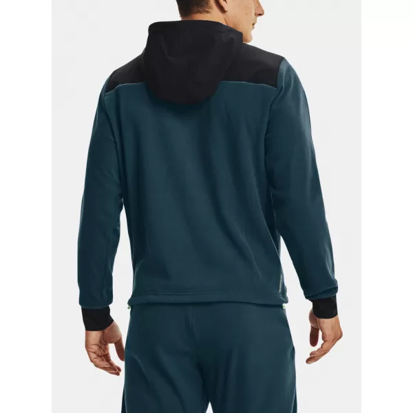  Muški sweatshirt UNDER ARMOUR UA RUSH FLEECE HOODIE 1366177-413 PLAVA 