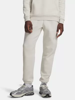 Muške trenirke UNDER ARMOUR ICON FLEECE JOGGER 1373882-110 BIJELA