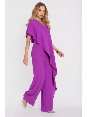 Ženski sweatshirt MOE M917 LAVANDA