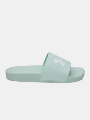 Ženske papuče UNDER ARMOUR UA W ARMR SLIDE 6007532-703 ZELENA