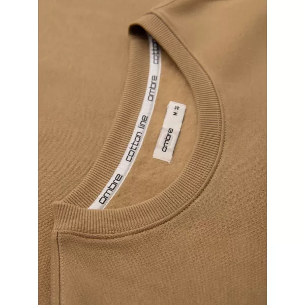  Muški sweatshirt OMBRE OM-SSBN-0271 SMEĐA 