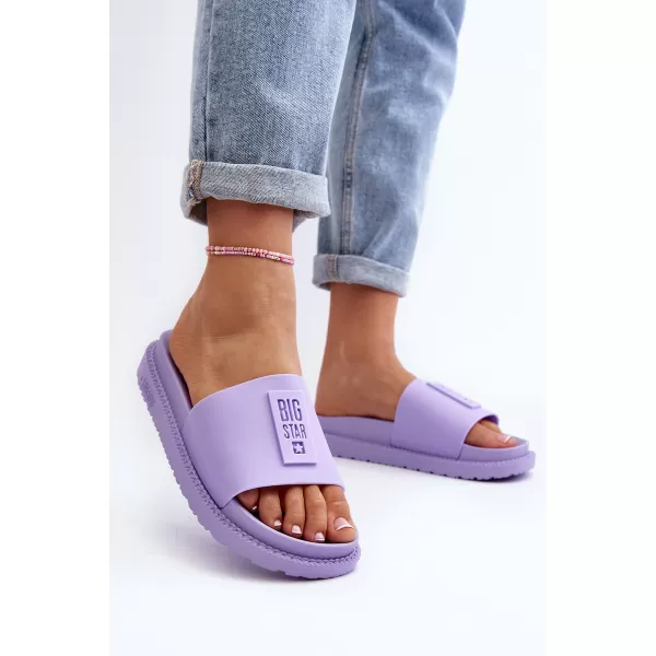  Ženske japanke BIG STAR SHOES LL274426 LJUBIČICA 