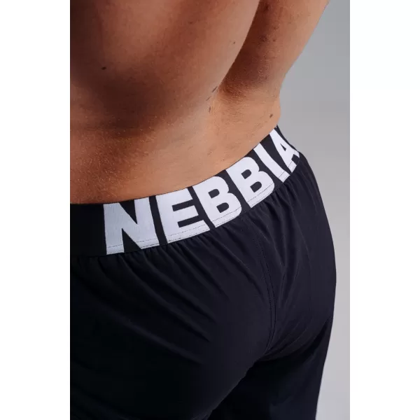  Dvoslojne kratke hlače za trening NEBBIA PRIMAL 878 CRNA 