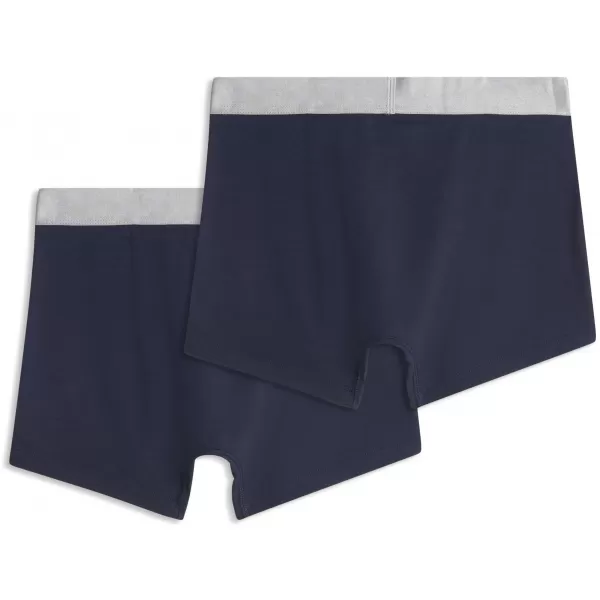  Muške bokserice PUMA MEN SHINE ELASTIC BOXERS 2P 94780601 PLAVA/SREBRNA 