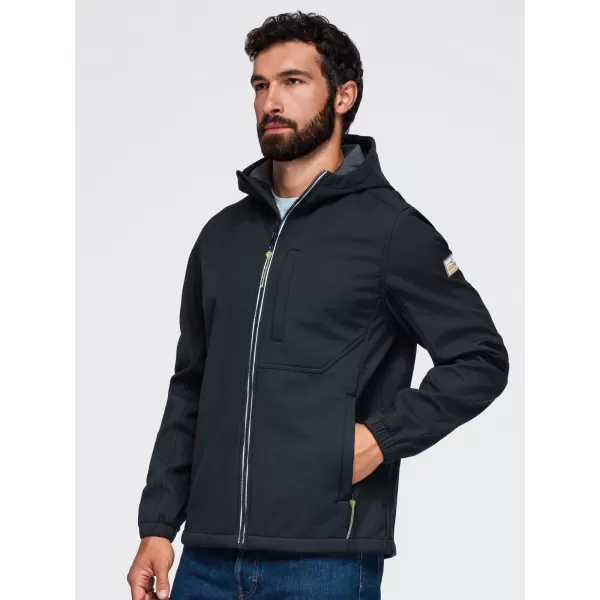  Muška softshell jakna OMBRE OM-JANP-0292 CRNA 
